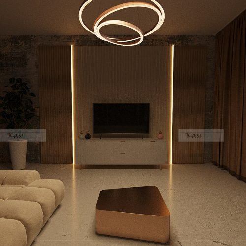 night living room-ink