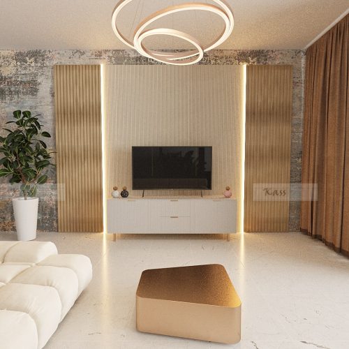 small Qual. day living room-ink